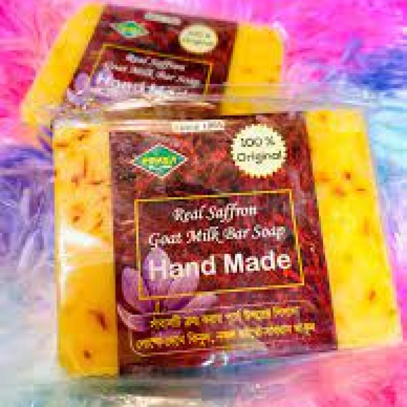Saffron Goat Milk Handmade Soap