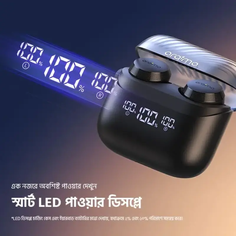 Oraimo AirBuds 4 ENC True Wireless Earbuds