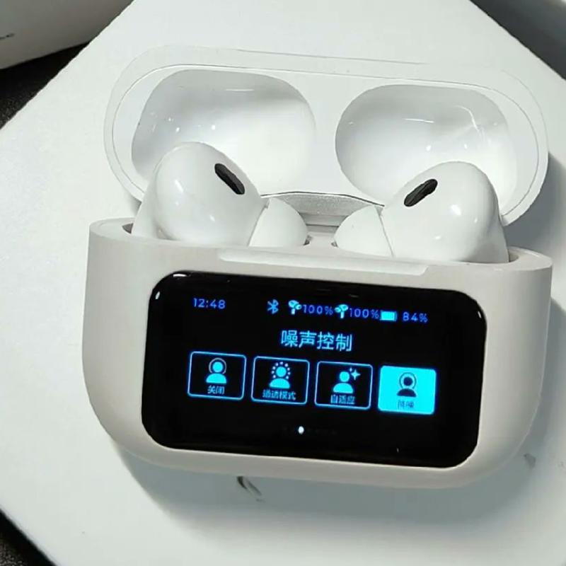 Airpods pro 2nd gen ANC with Touch Display screen