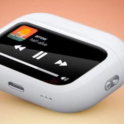 Airpods pro 2nd gen ANC with Touch Display screen